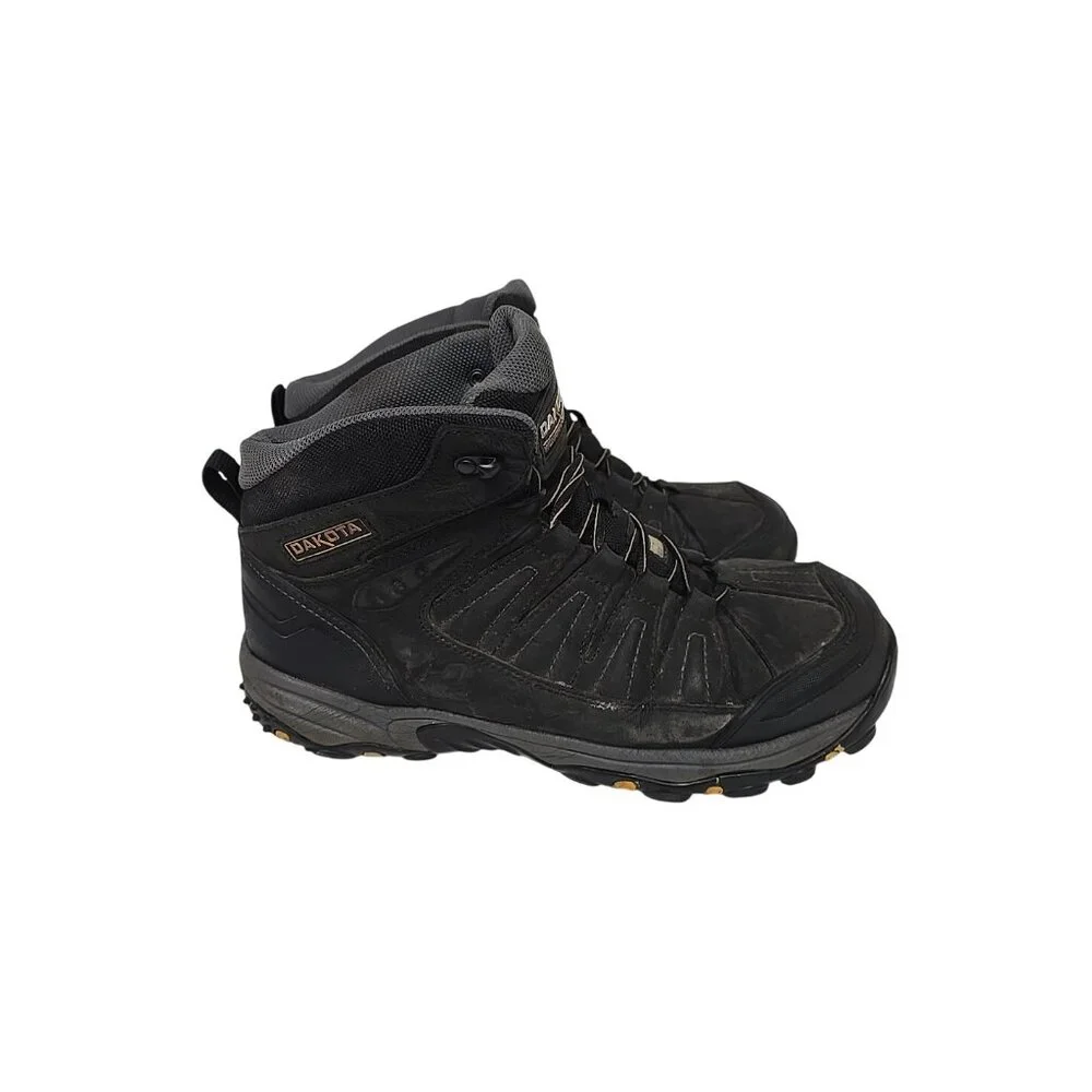 Dakota Men's 6" 2301 Aluminum Toe Composite Plate WP Work Boots Black Size 11W/L - Picture 2 of 7